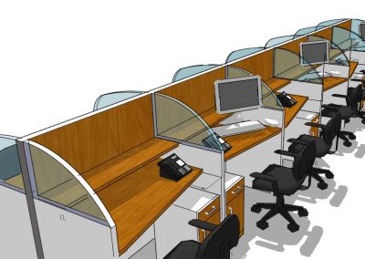 Render estaciones modulares